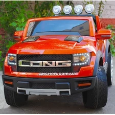 Детский электромобиль M 3579 EBLR-7 Ford, мягкое сиденье, оранжевый